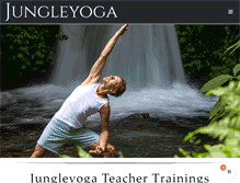 Tablet Screenshot of jungleyoga.net