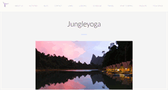 Desktop Screenshot of jungleyoga.com